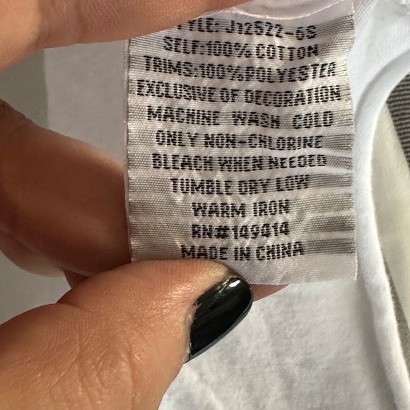 Johnny Was Women's Tunic Floral White Plus XXL Side Slit 3/4 Sleeve Boho Art - Picture 7 of 7